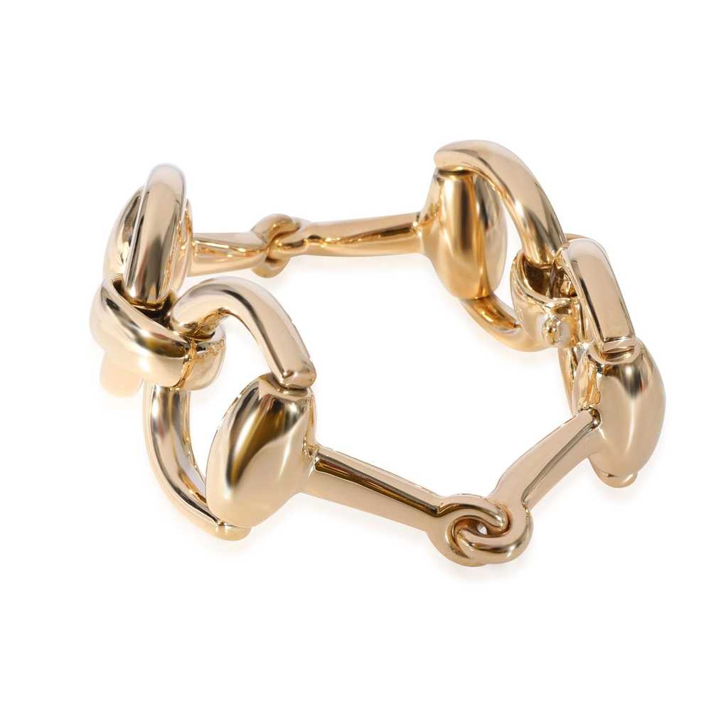 Gucci Gucci Horsebit Bracelet in 18k Yellow Gold - image 3