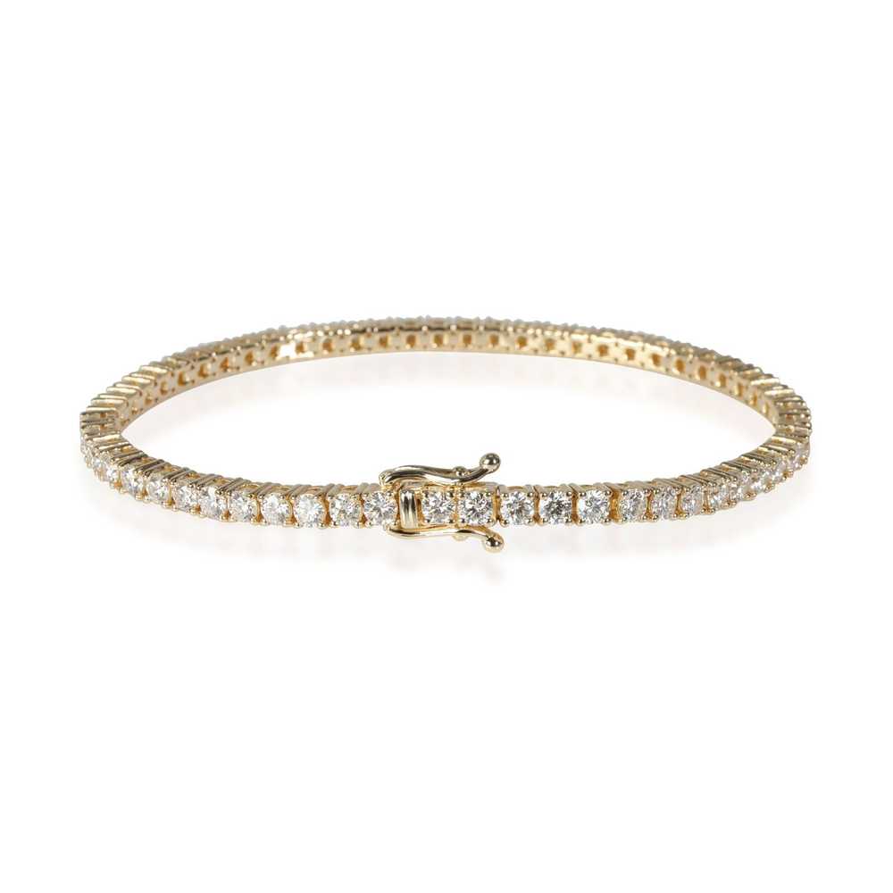 Tiffany & Co. Four Prong Diamond Tennis Bracelet … - image 3