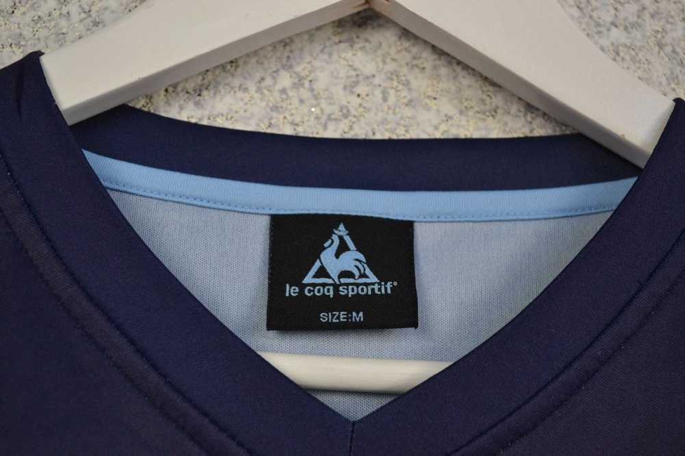 Le Coq Sportif × Soccer Jersey × Vintage Manchest… - image 8