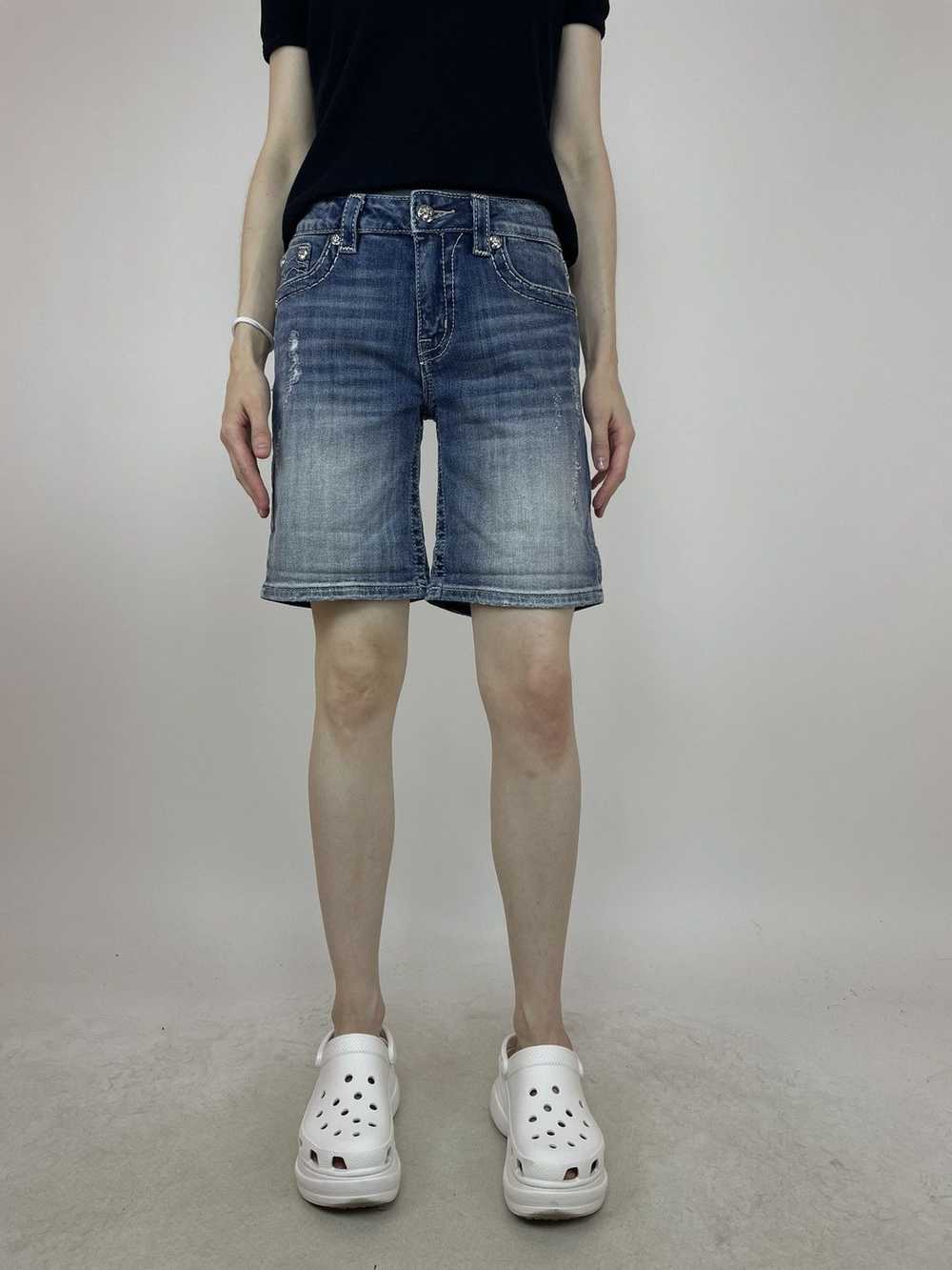Miss Me × Streetwear Miss Me denim shorts Womens … - image 1