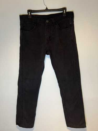 Levi's Levis 513 Jeans Mens 33x32 Black Denim Slim