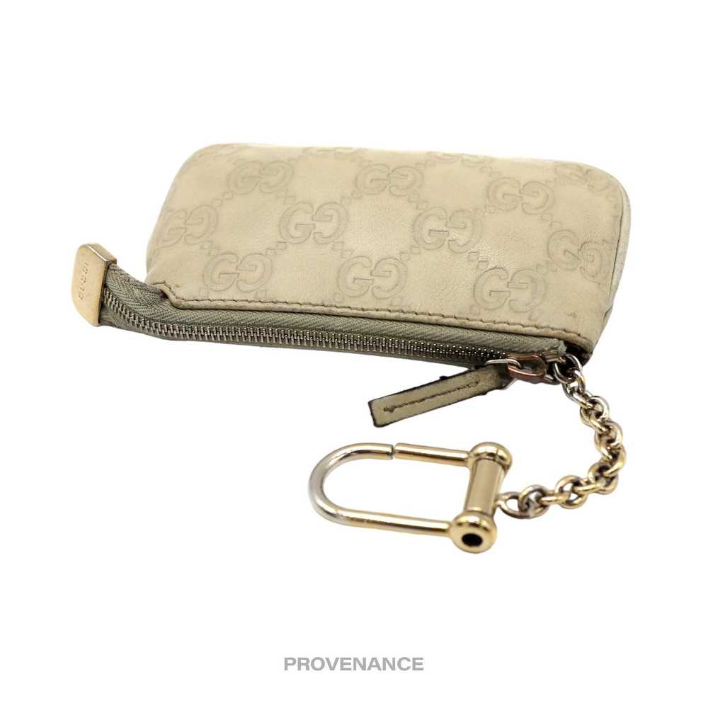 Gucci 🔴 Gucci Key Pouch Cles - Cream GG Guccissi… - image 4