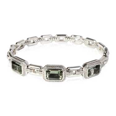 David Yurman David Yurman Novella Prasiolite Diam… - image 1