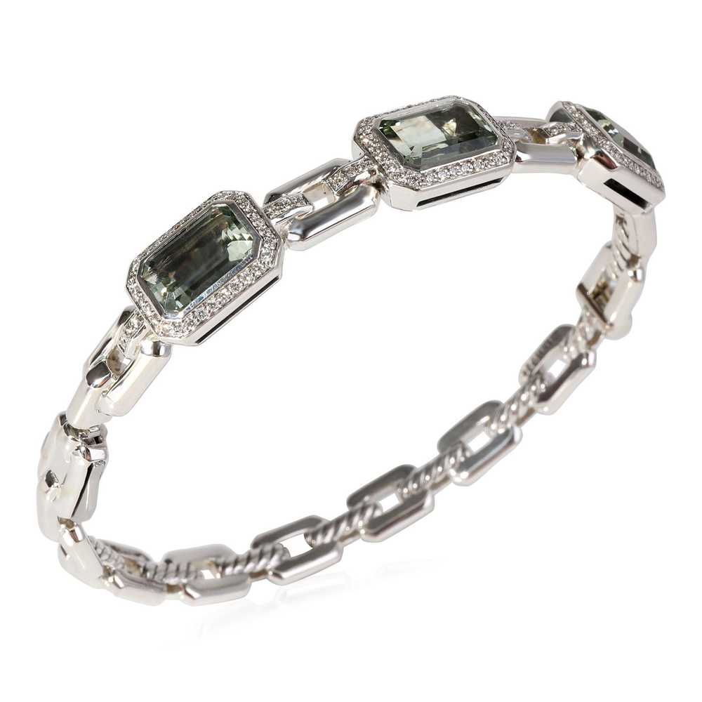 David Yurman David Yurman Novella Prasiolite Diam… - image 4