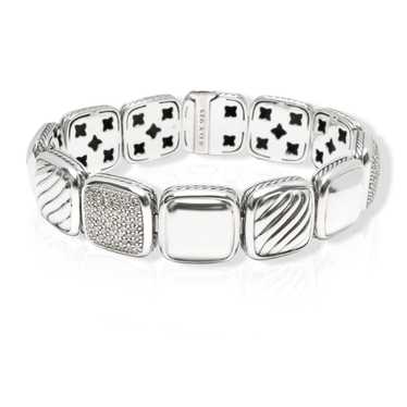 David Yurman David Yurman Chiclet Diamond Bracele… - image 1