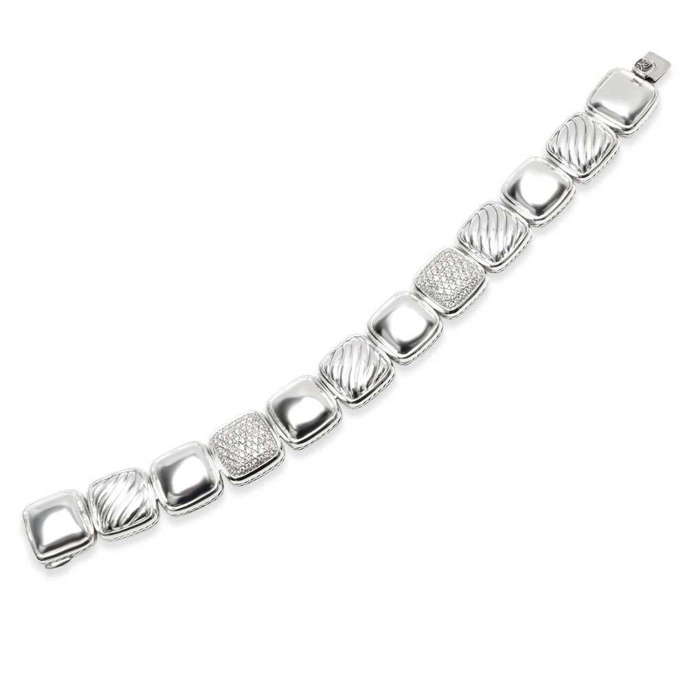 David Yurman David Yurman Chiclet Diamond Bracele… - image 2