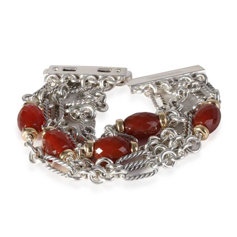 David Yurman David Yurman Carnelian Bracelet in 1… - image 1