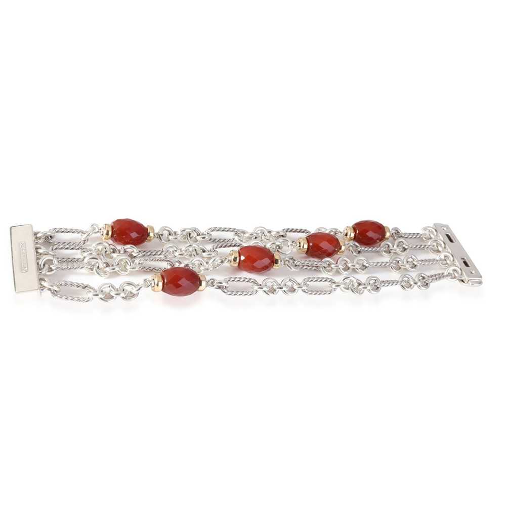 David Yurman David Yurman Carnelian Bracelet in 1… - image 2