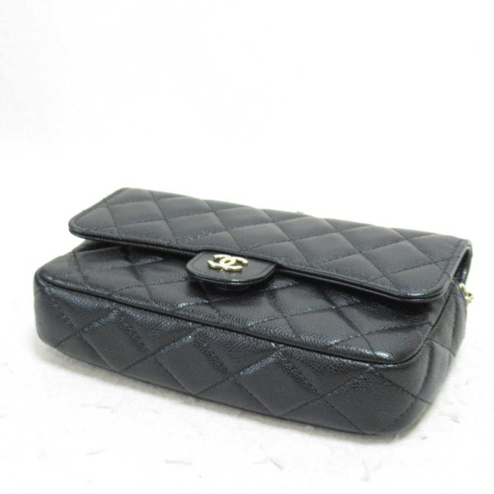 Chanel CHANEL Matelasse Chain Phone Case Wallet B… - image 4