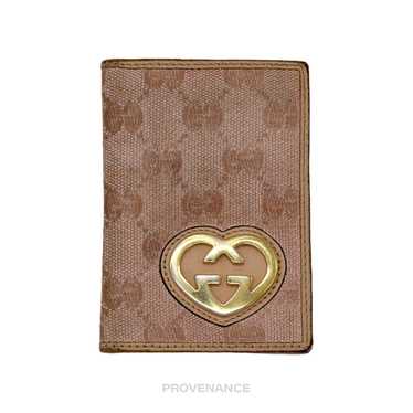 Gucci 🔴 Gucci Heart Pocket Organizer Wallet - Pi… - image 1