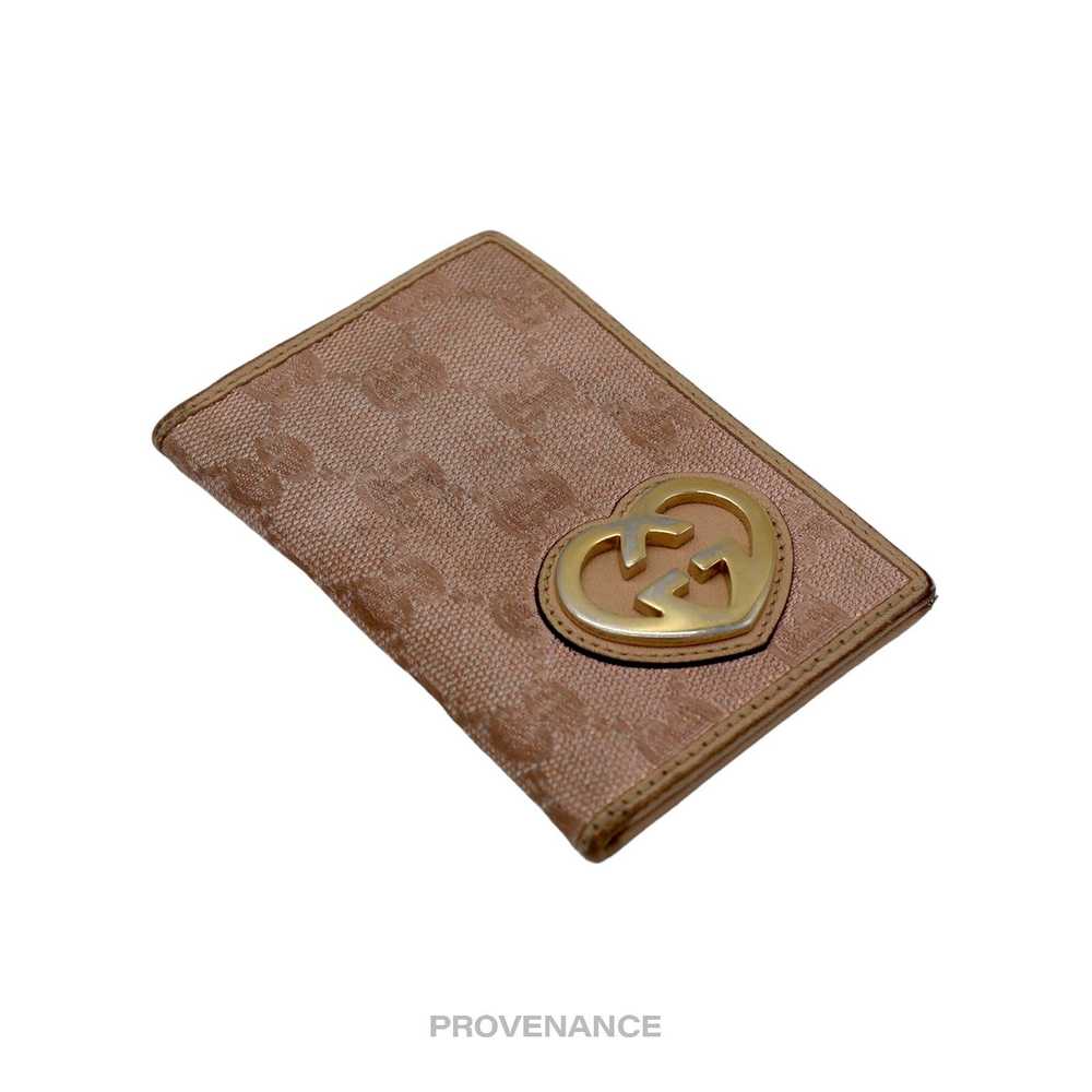 Gucci 🔴 Gucci Heart Pocket Organizer Wallet - Pi… - image 3