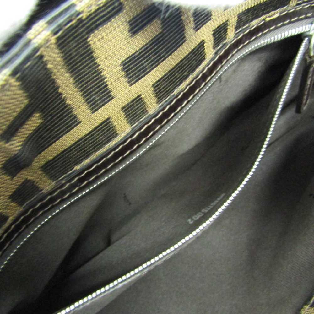 Fendi Fendi Zucca Women's Canvas,Leather Shoulder… - image 4