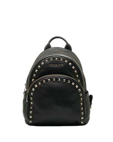 Michael Kors Studded Leather Abbey Backpack Bag - image 1