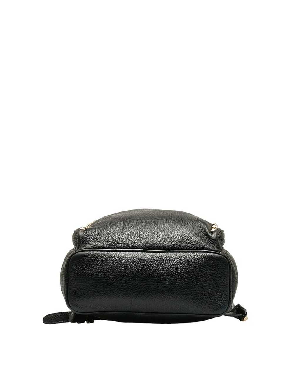 Michael Kors Studded Leather Abbey Backpack Bag - image 4