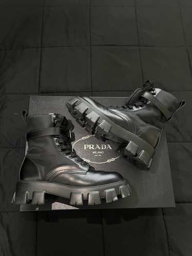 Prada Prada Monolith Combat Boots