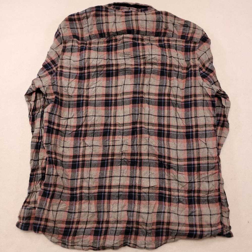 Sonoma Sonoma Madras Flannel Button Up Shirt Mens… - image 10