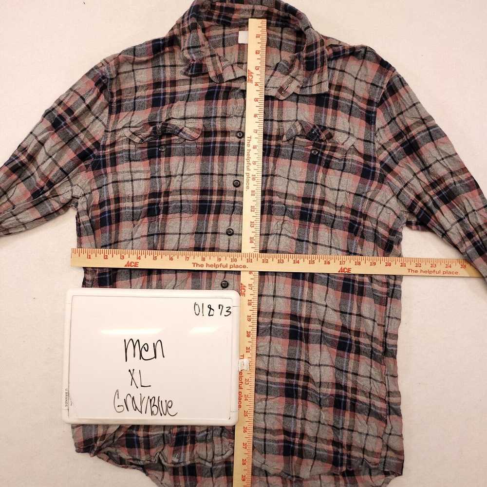 Sonoma Sonoma Madras Flannel Button Up Shirt Mens… - image 6