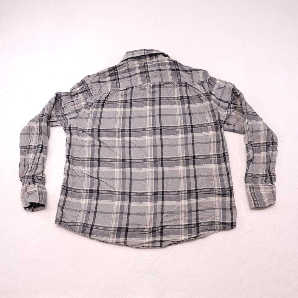AriZona Arizona Jean Co Madras Flannel Button Up … - image 10