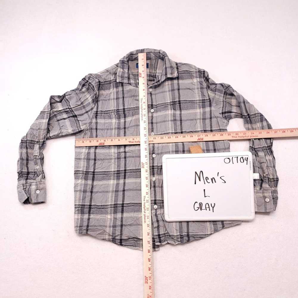 AriZona Arizona Jean Co Madras Flannel Button Up … - image 6