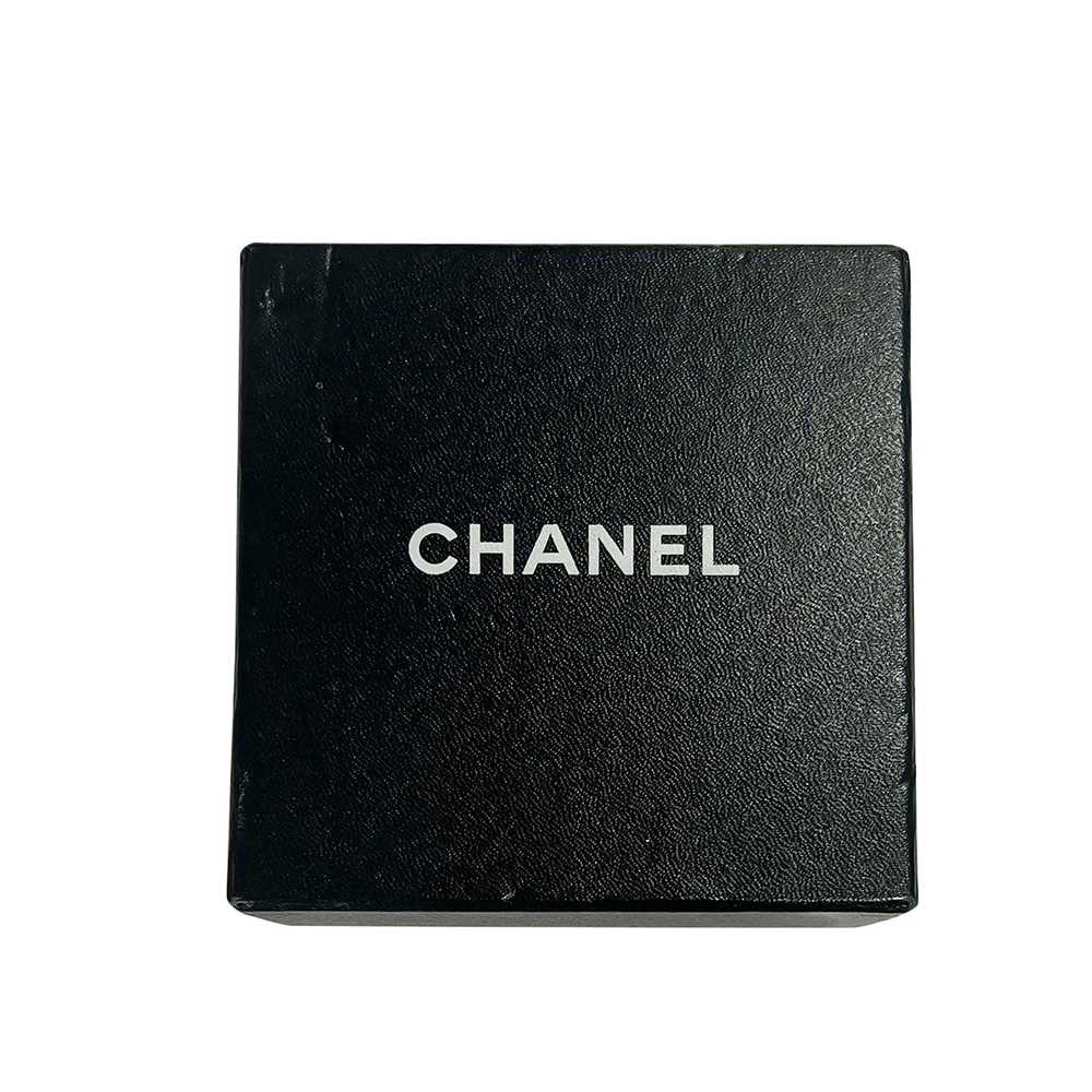 Chanel Chanel Wide Resin Bangle with Embedded Str… - image 4