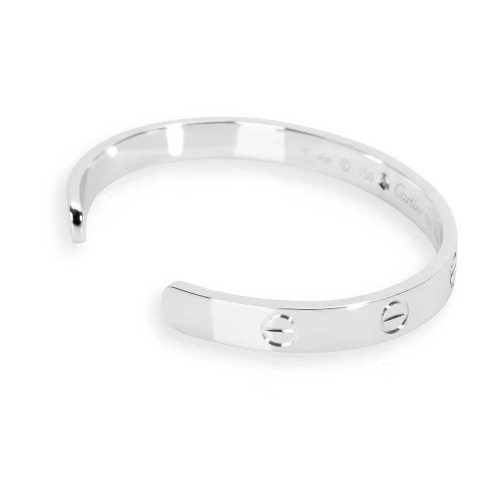 Cartier Cartier Love Diamond Cuff in 18KT White G… - image 2