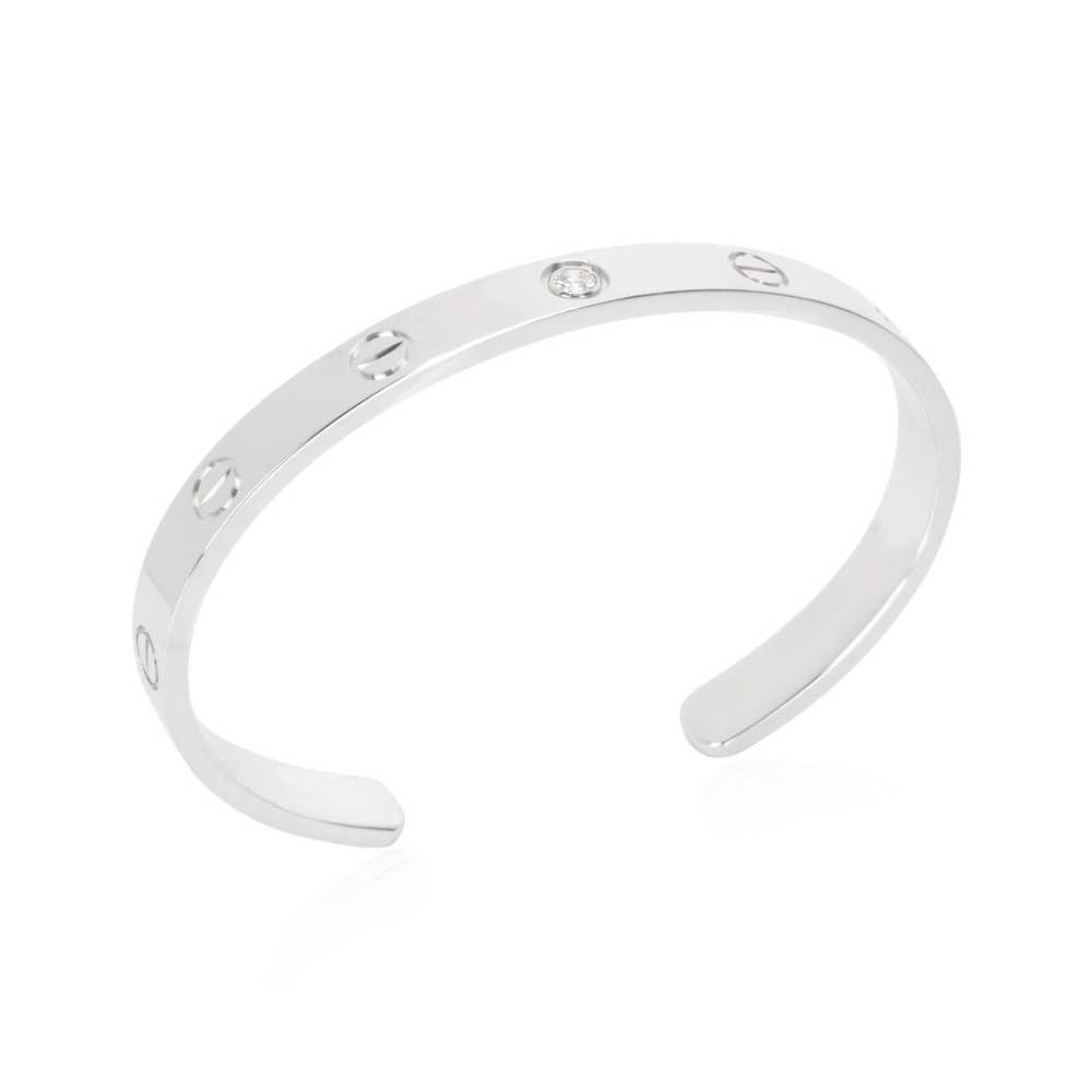 Cartier Cartier Love Diamond Cuff in 18KT White G… - image 3