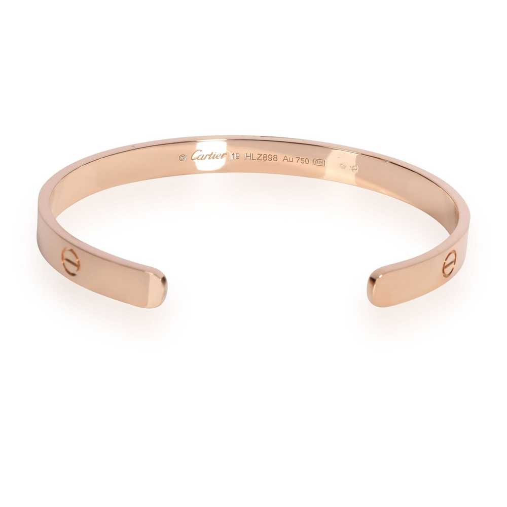 Cartier Cartier Love Cuff Bangle in 18K Rose Gold - image 3