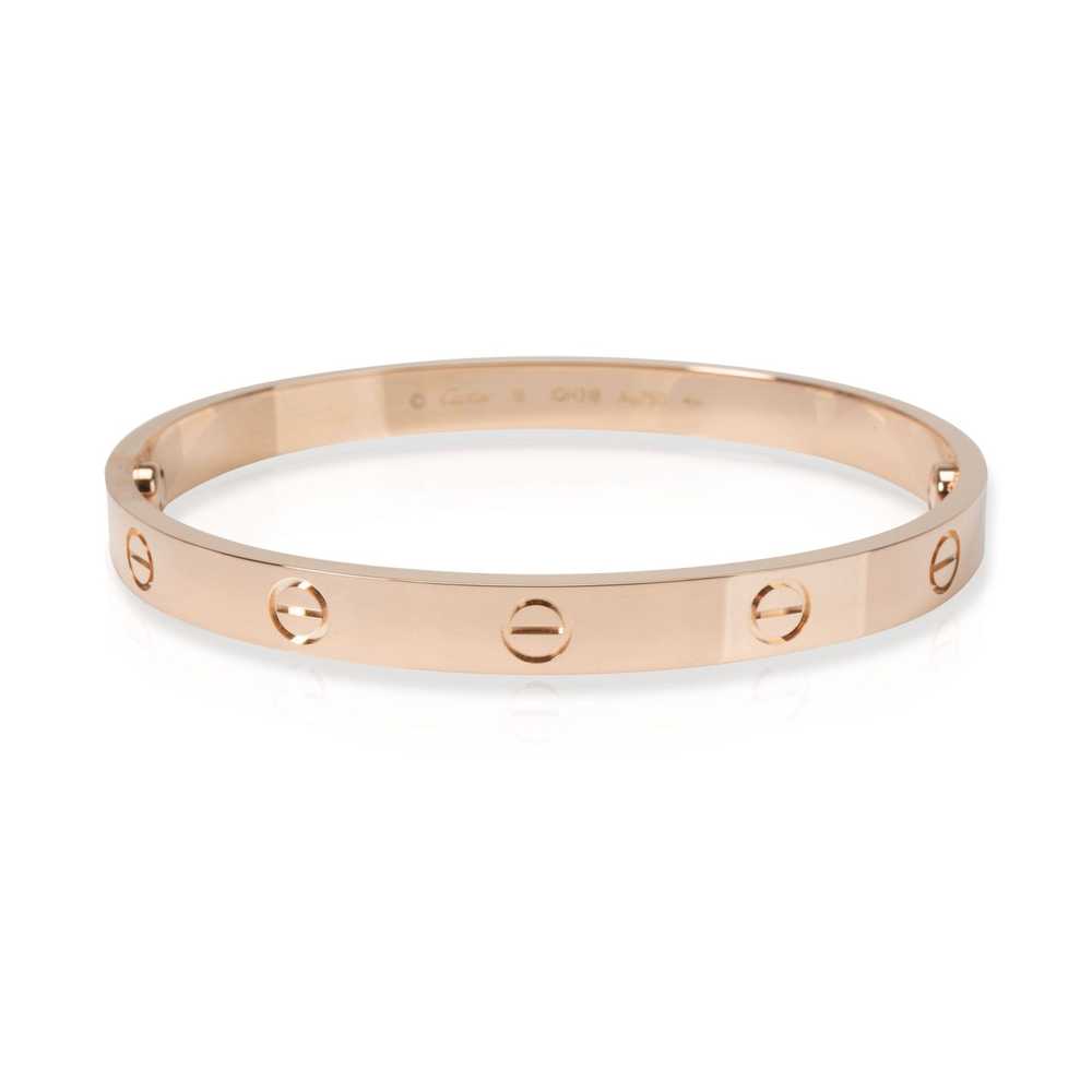 Cartier Cartier Love Bracelet in 18K Rose Gold Si… - image 1