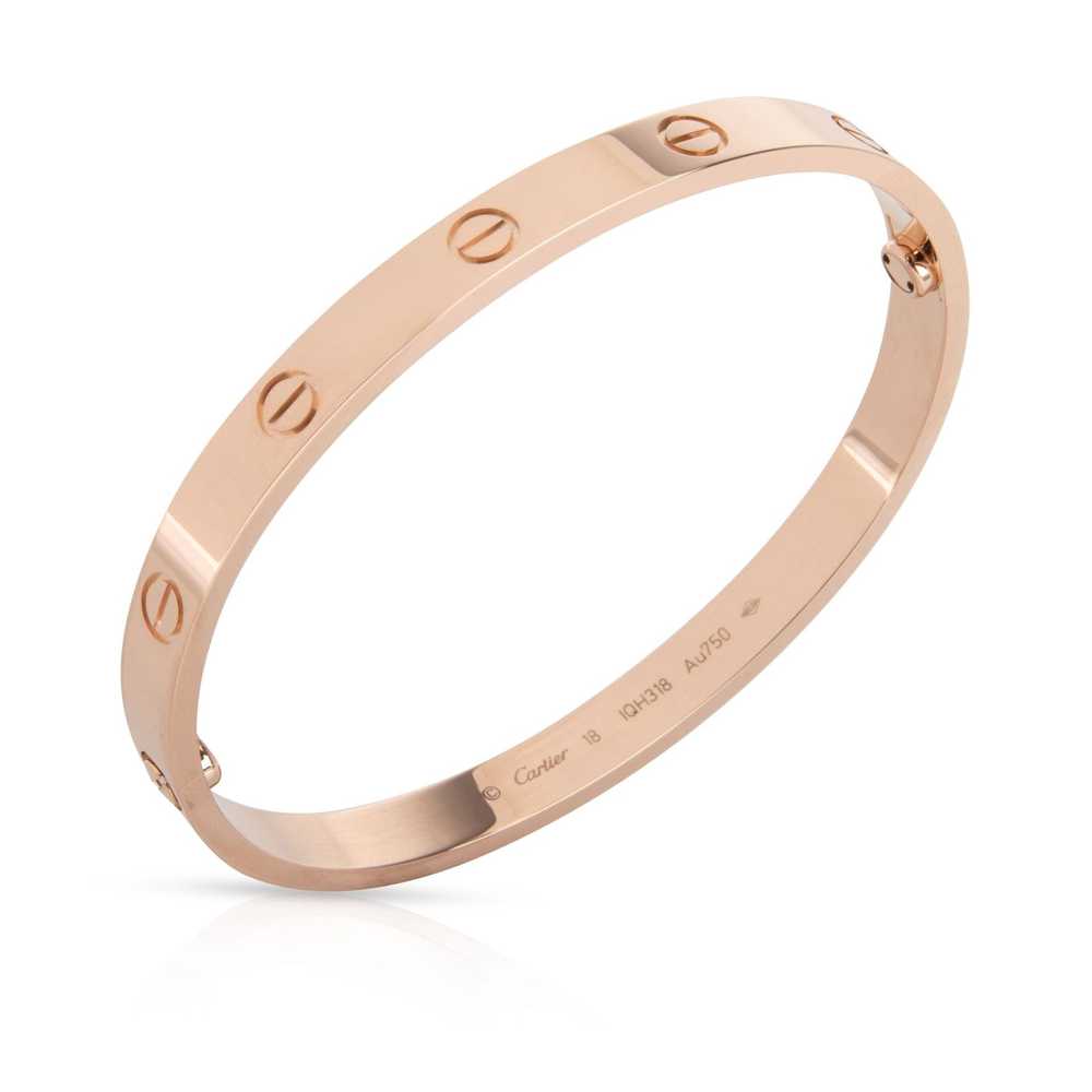 Cartier Cartier Love Bracelet in 18K Rose Gold Si… - image 2