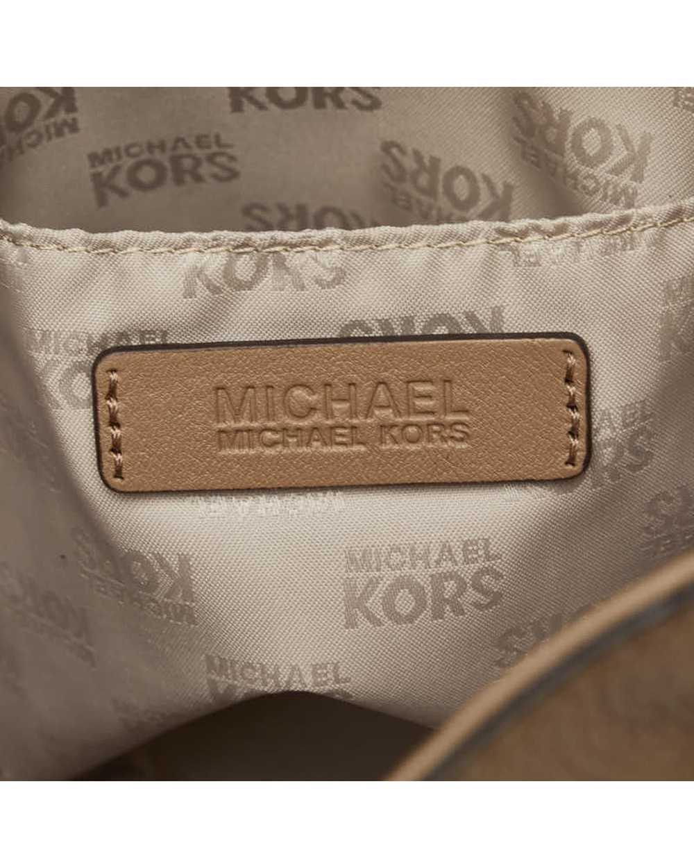 Michael Kors Leather Chained Tote Bag in Brown - image 8