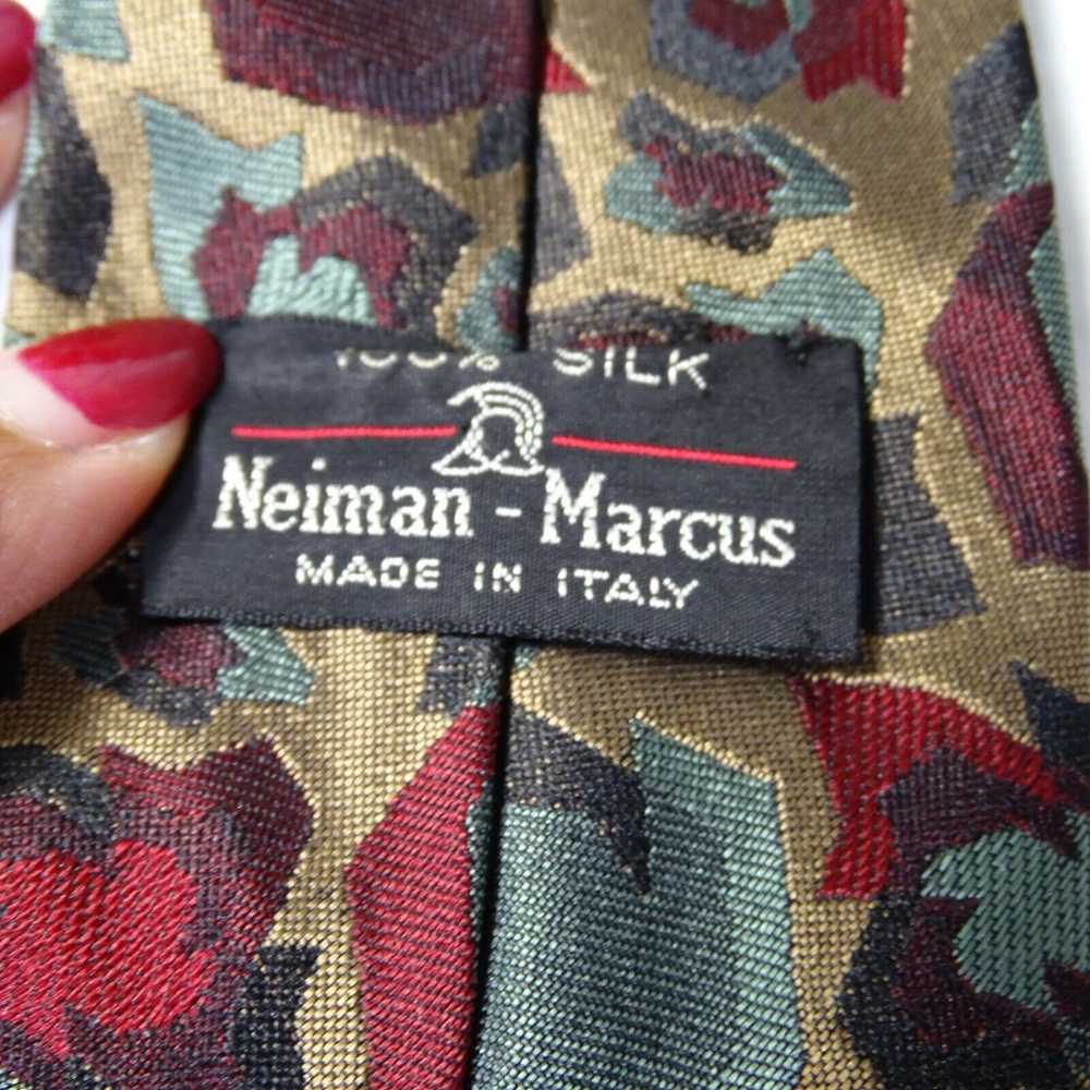 Neiman Marcus Vintage Neiman Marcus Silk Tie Neck… - image 4