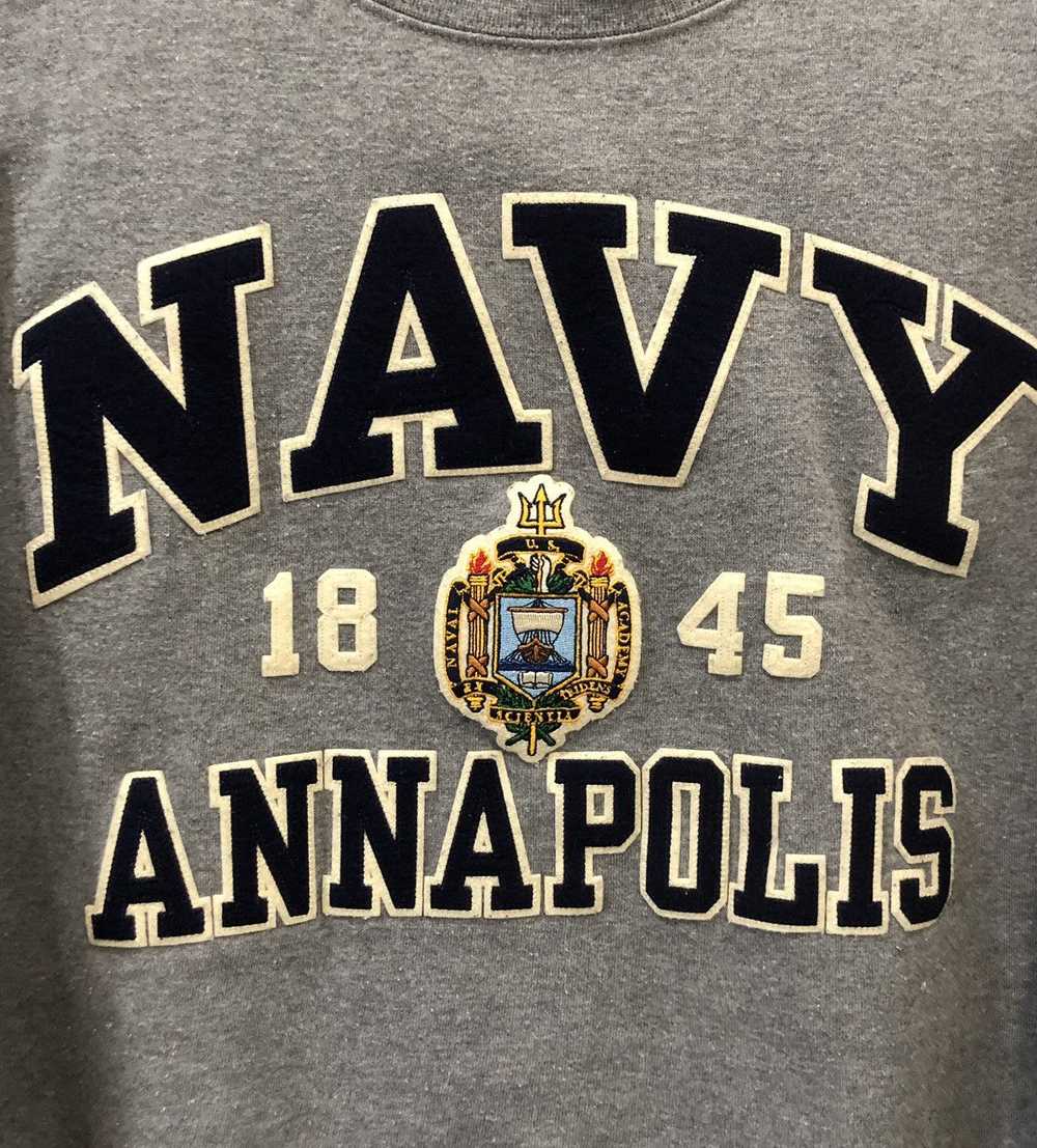 American College × Jansport × Vintage Navy sweater - image 2