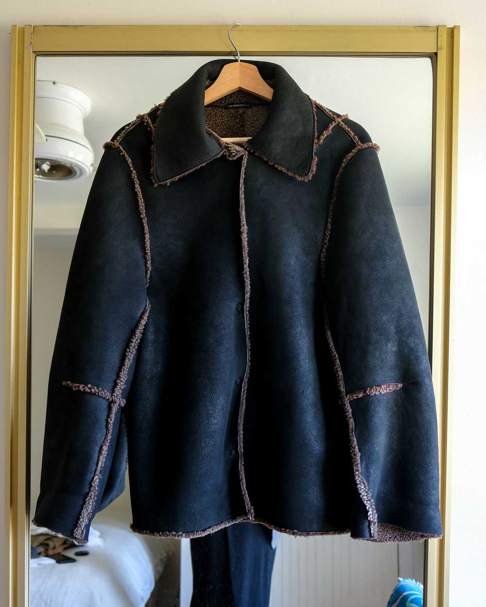 Ann Demeulemeester AW99 Shearling Jacket - image 2