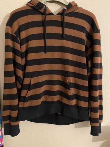 Streetwear × Zara Vintage Zara striped hoody hoodi