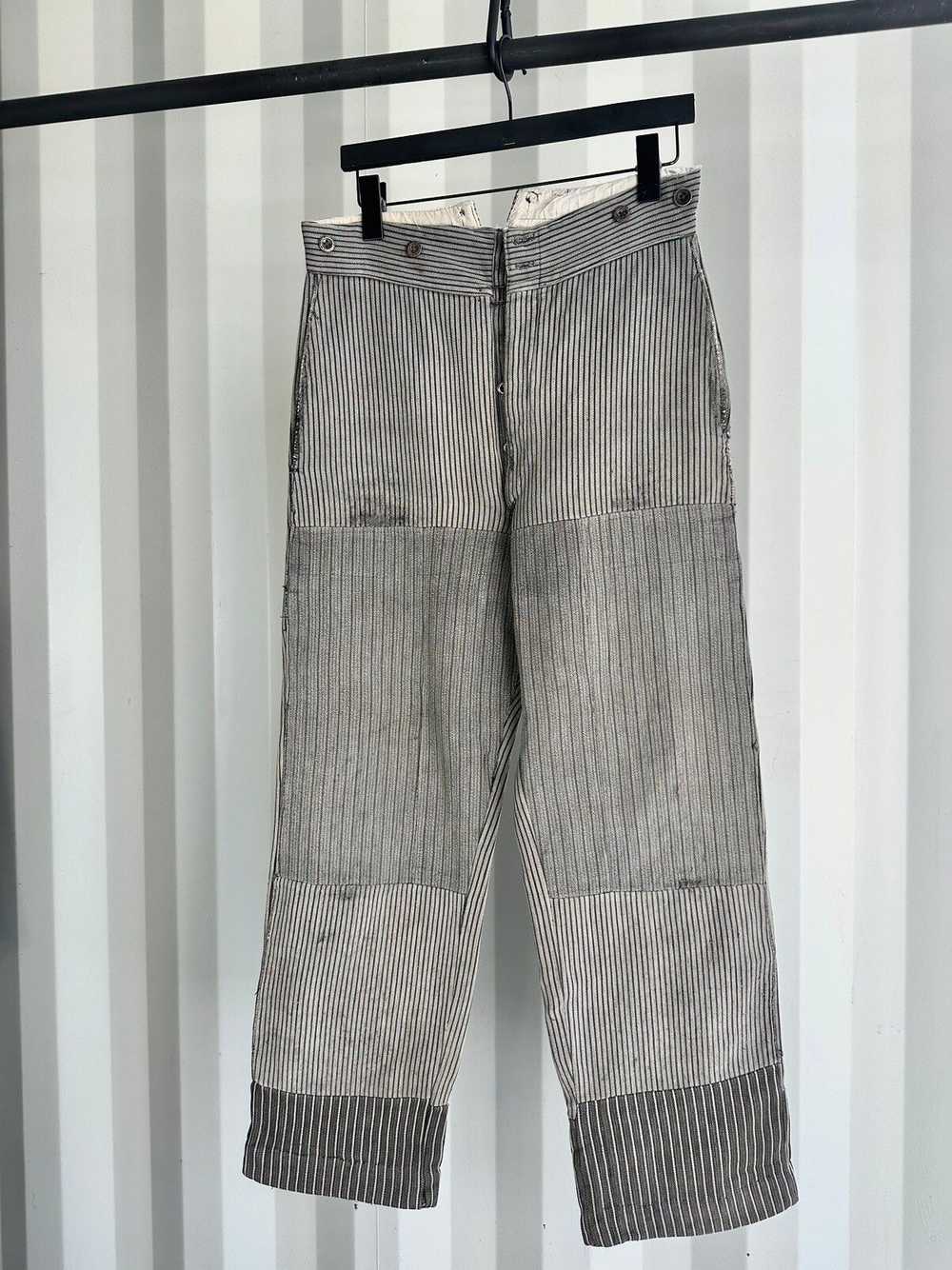 Vintage 20’s French Workwear Chore Pants - image 1