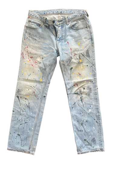 Number (N)ine Number Nine Paint Splatter Jeans Wel