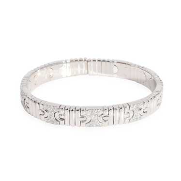 Bvlgari Bulgari Parentesi Diamond Cuff in 18k Whi… - image 1