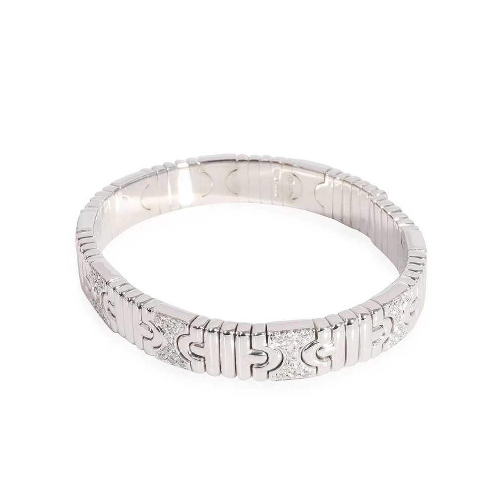 Bvlgari Bulgari Parentesi Diamond Cuff in 18k Whi… - image 2