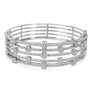 Tiffany & Co. Dehago 5-Row Diamond Bangle in 14k … - image 1