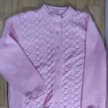 Haband × Vintage Vintage Haband! Pink 3D Knit Card