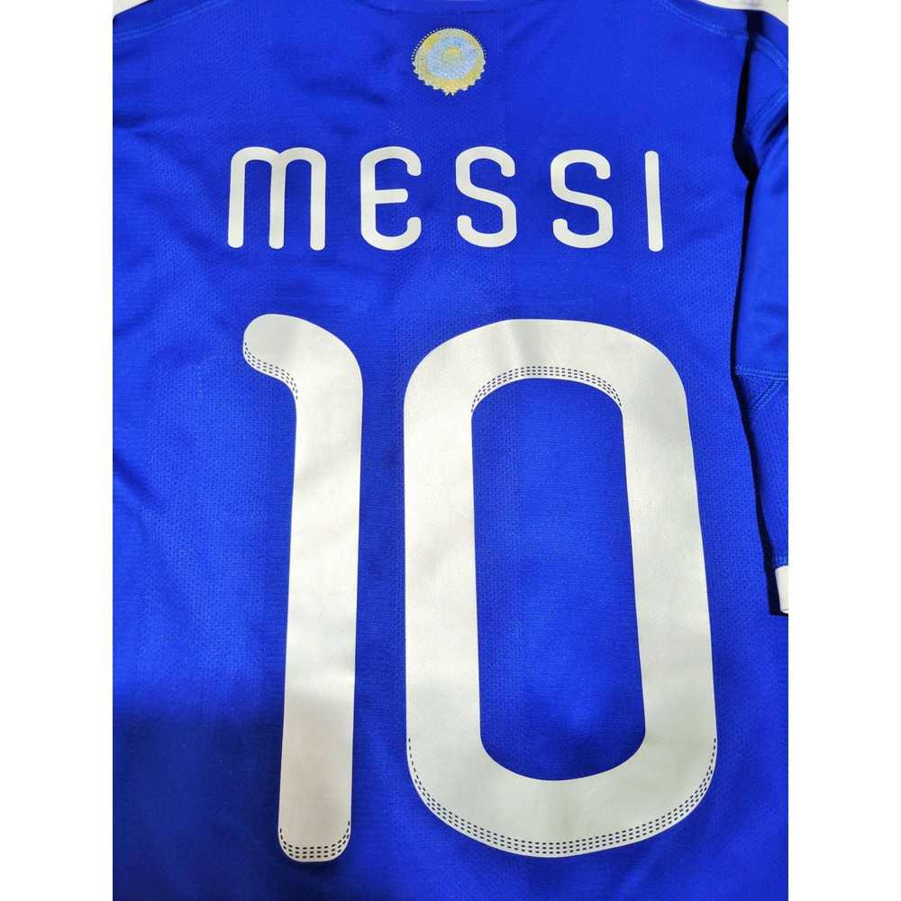 Adidas Messi Argentina 2010 WORLD CUP Away Soccer… - image 4
