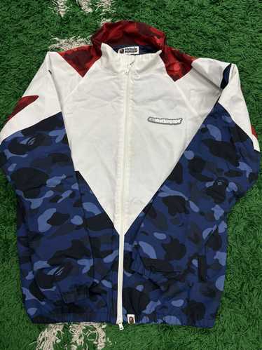 Bape Bape White track jacket XL