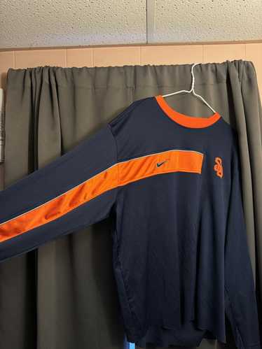 Nike × Vintage Nike Syracuse dri fit long sleeve