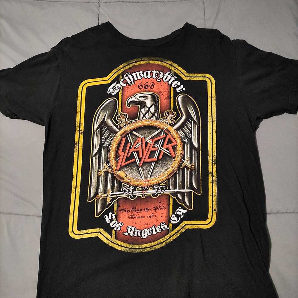 Vintage Original Slayer Schwarzbier Bay Island Co… - image 1