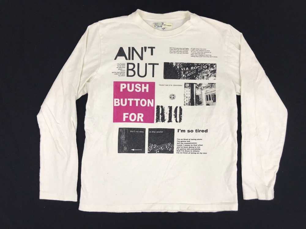 Art × Japanese Brand × Streetwear Push Button for… - image 1
