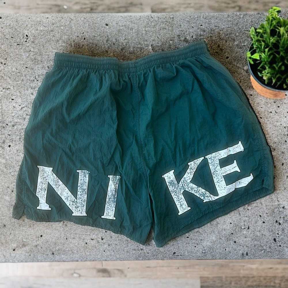 Hype × Nike × Vintage 😳90s Nike 😳Nylon Spellout… - image 1