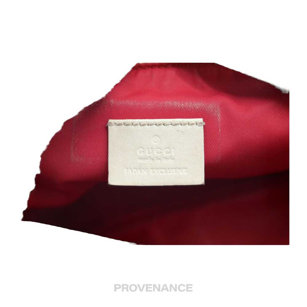 Gucci 🔴 Gucci GG Marmont Zip Pouch - Red Herbari… - image 8