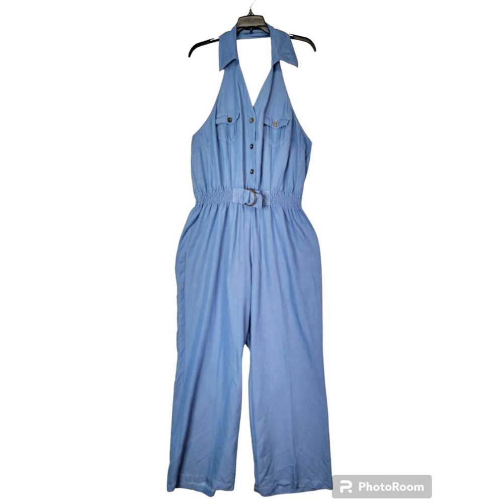 Vintage Robert Louis Jumpsuit Size 2X Sleeveless … - image 1