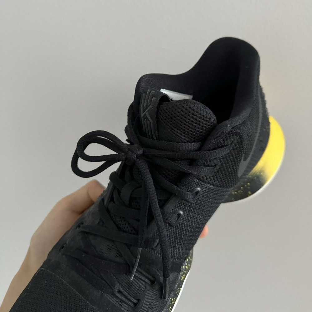 Nike Nike Kyrie 3 black and yellow - image 10