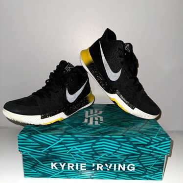 Nike Nike Kyrie 3 black and yellow - image 1